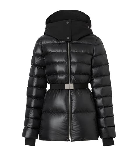 burberry belted puffer coat|burberry puffer coat flannels.